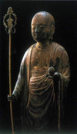Bodhisattwa Jizo, okres Heian, Enshoji, Obama, pref. Fukui, foto: Enshoji